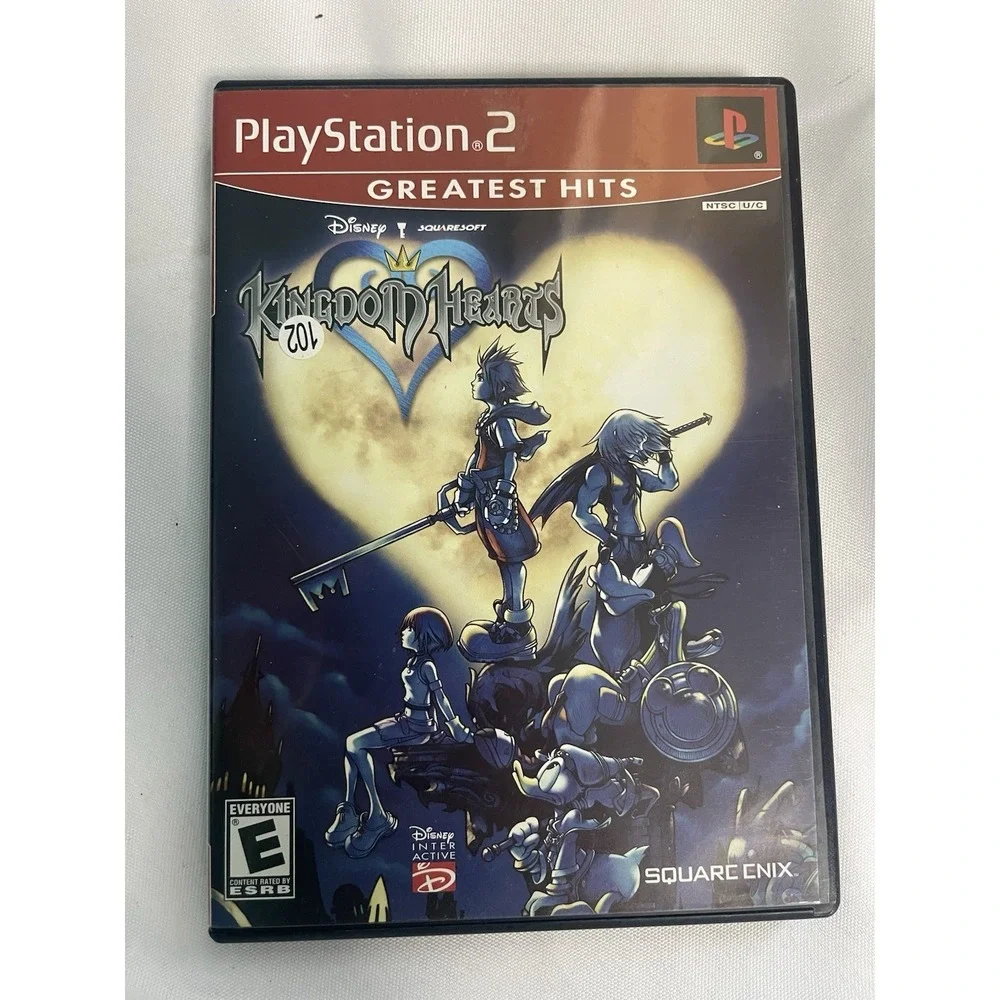 Kingdom Hearts (Playstation 2 PS2) Complete Box Manual